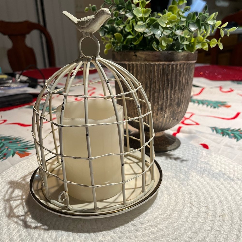SOLD Victorian Style Decorative Bird Cage